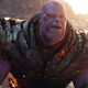 Thanos about to get dog walked by the Avengers.